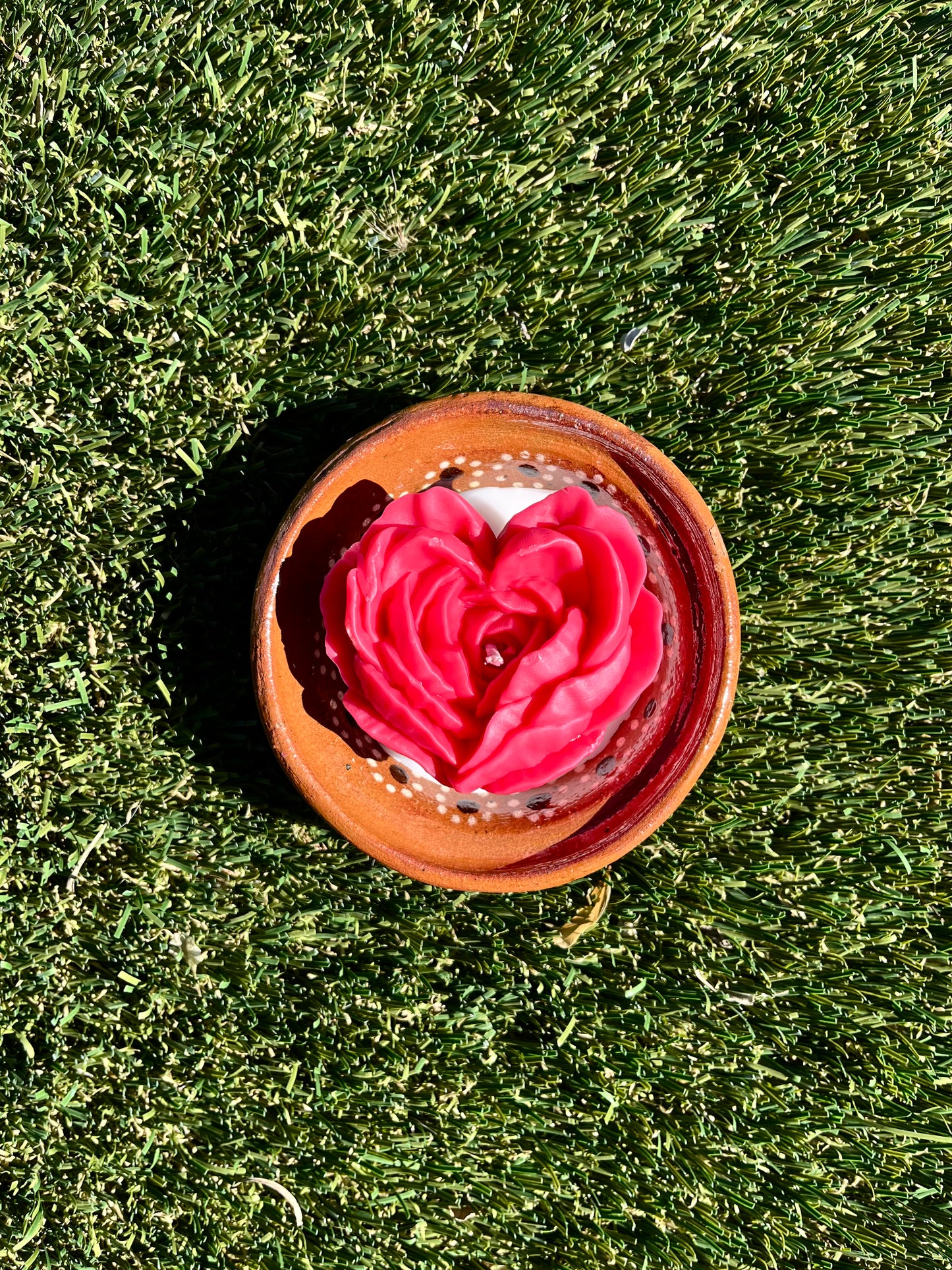 Cazuela Rosa Corazon