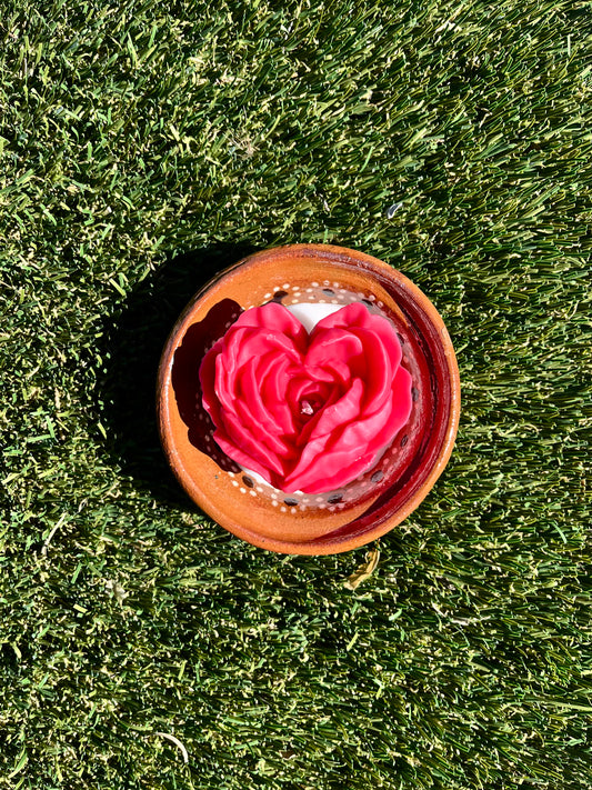 Cazuela Rosa Corazon