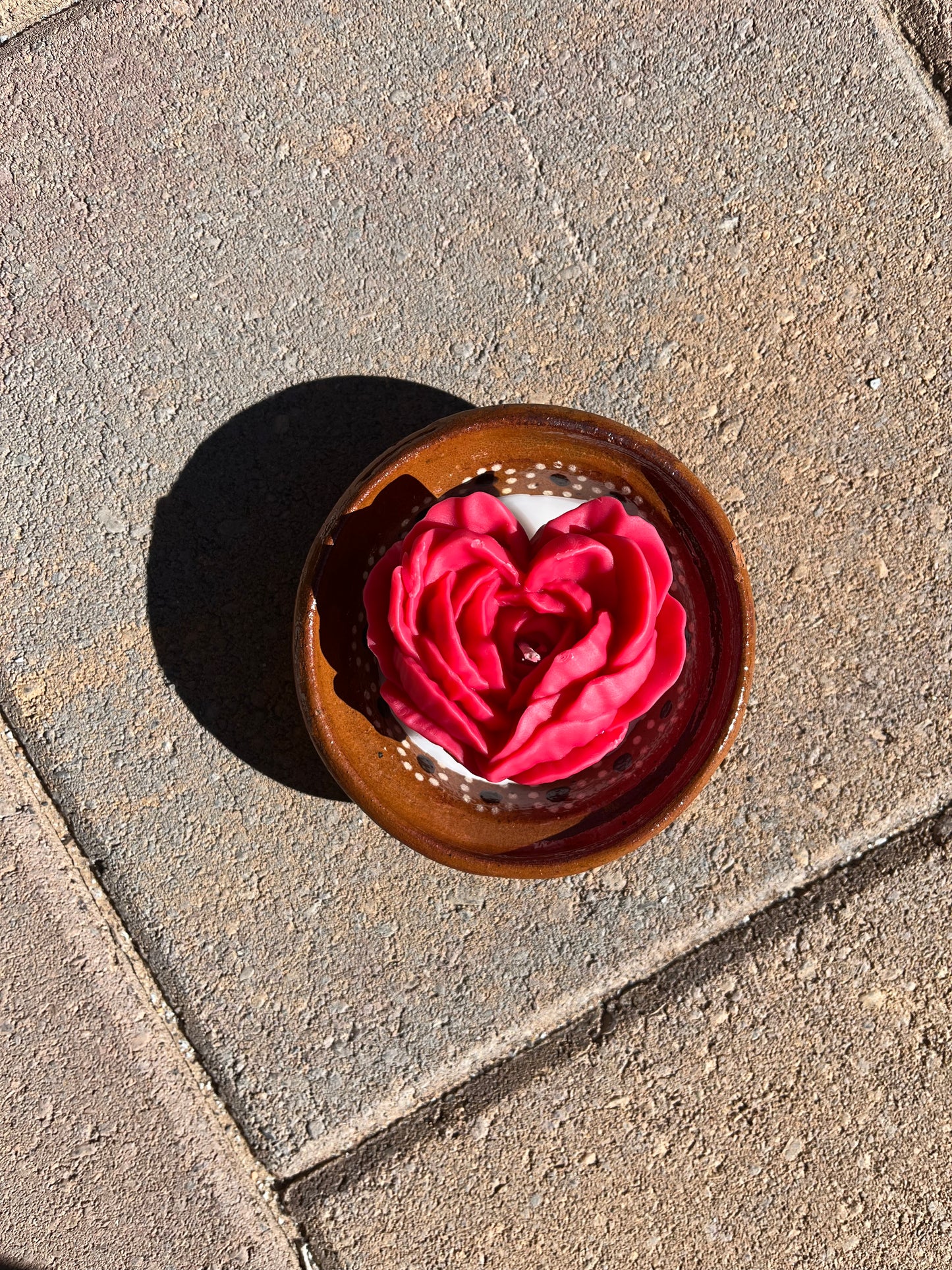 Cazuela Rosa Corazon